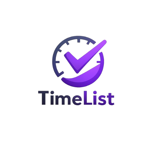 Logo TimeList - Application de productivité et to-do list
